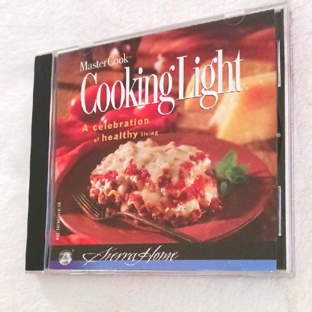 Master Cook Cooking Light Recipes CD